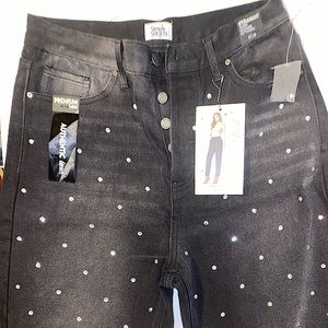 Simple Society rhinestone jeans